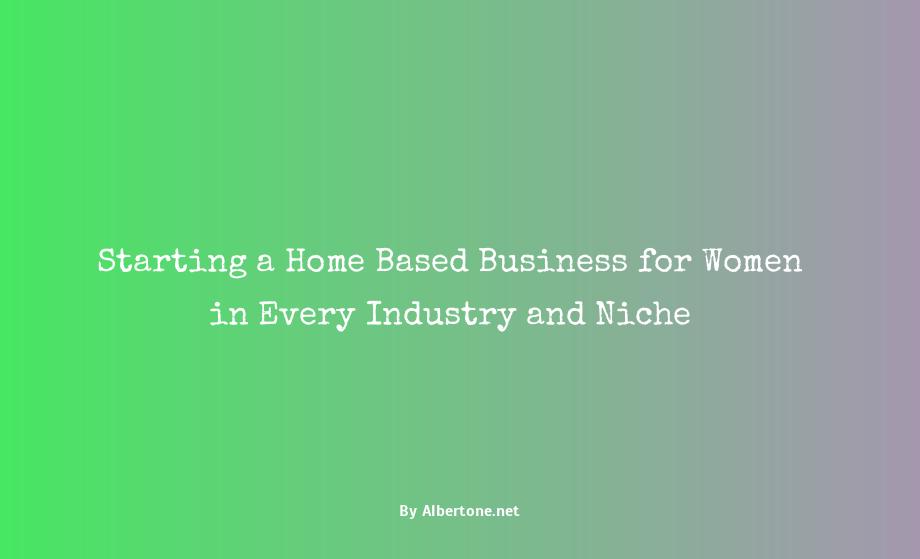 home based business for womens