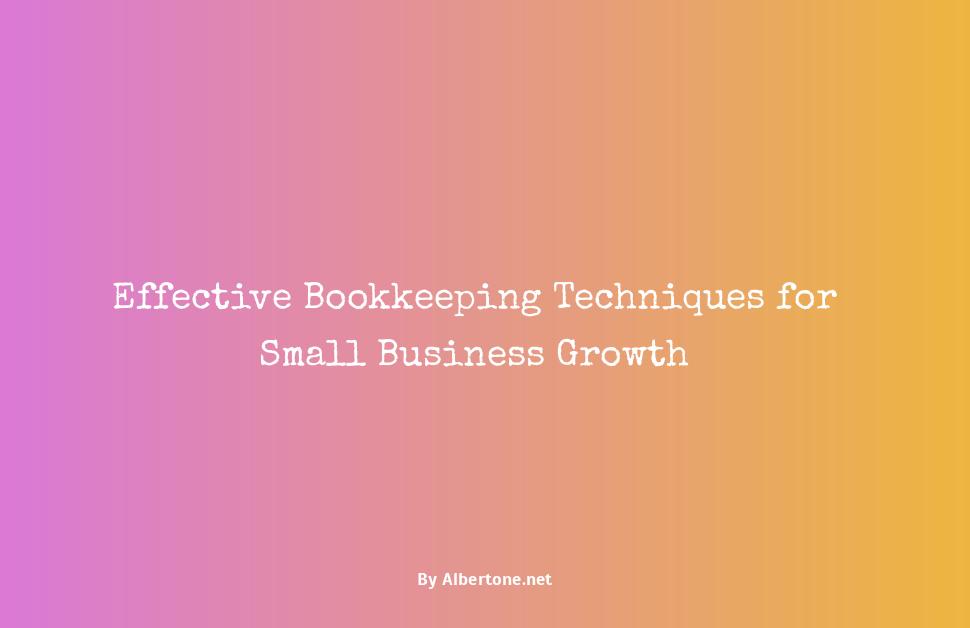 how to bookkeep for small business