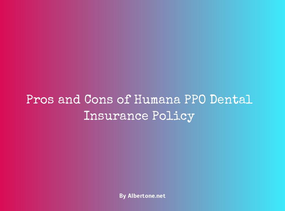 humana ppo dental insurance