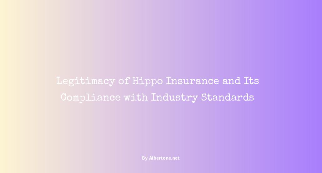 is hippo insurance legit