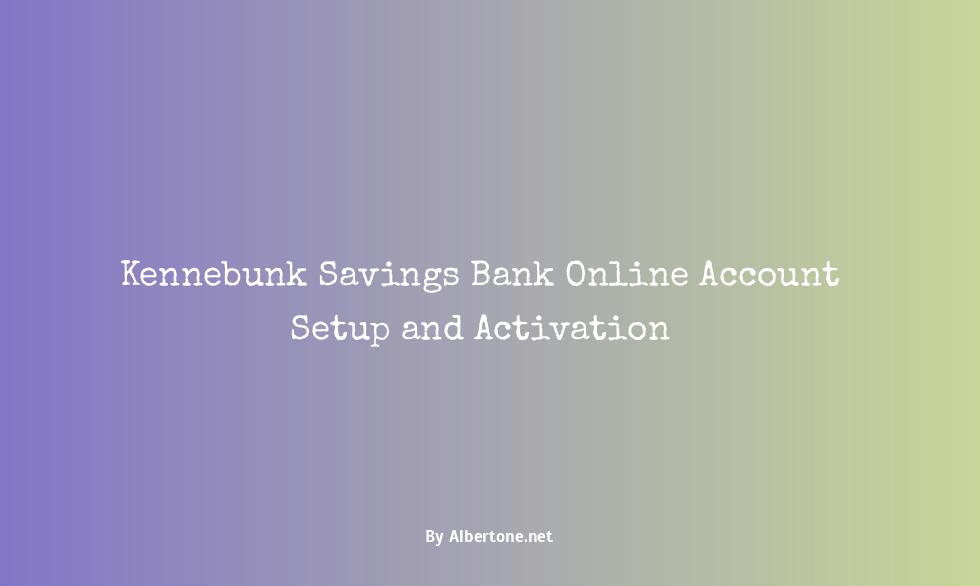 kennebunk savings bank online