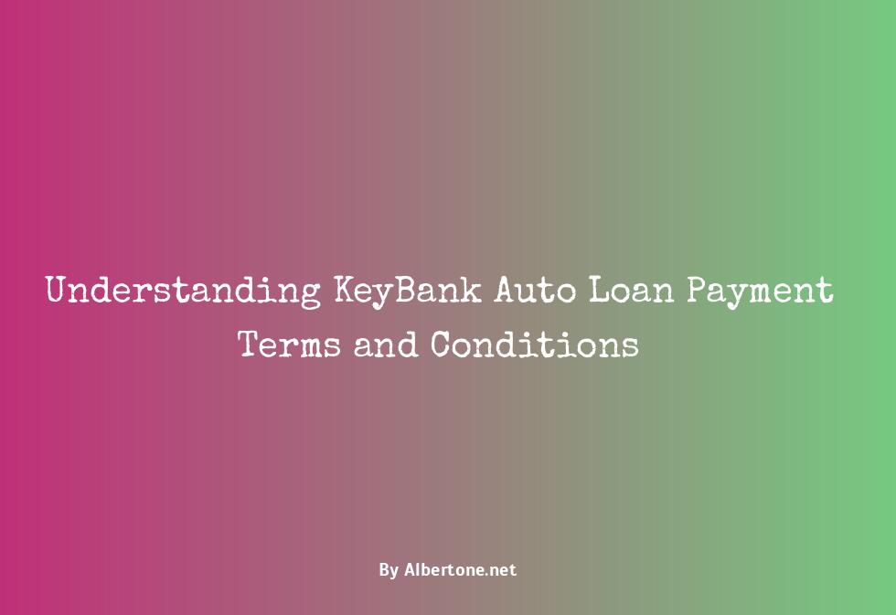 keybank auto loan payment