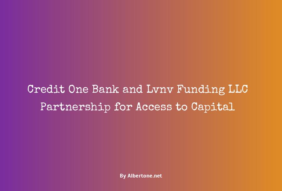 lvnv funding llc credit one bank