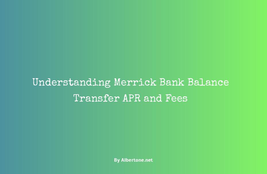 merrick bank balance transfer