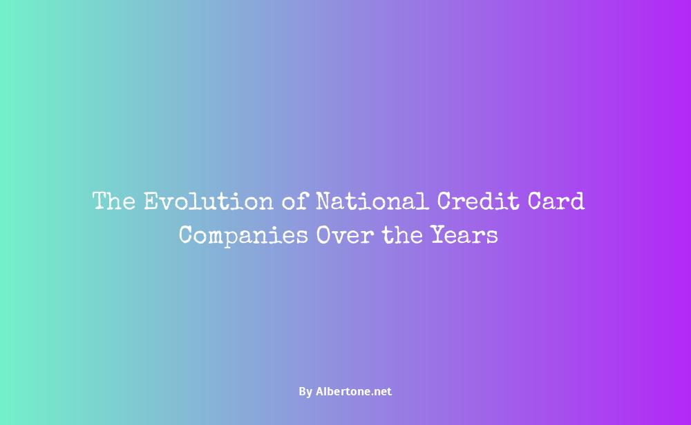 national credit card cos.