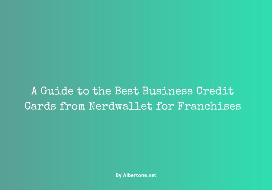 nerdwallet best business credit cards