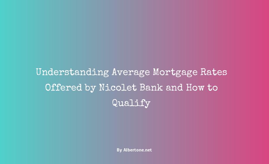 nicolet bank mortgage rates