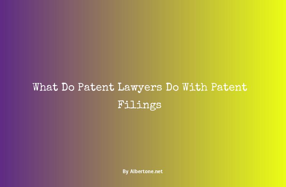 patent lawyer what they do