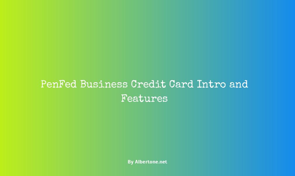 penfed business credit card