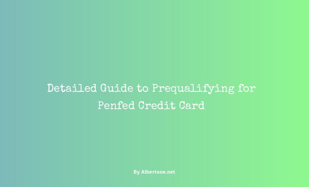 penfed prequalify credit card