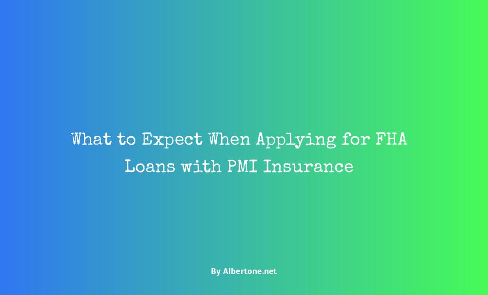 pmi insurance for fha loans