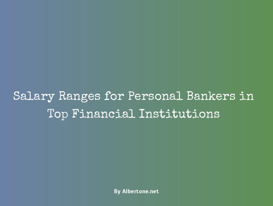 salary for personal banker