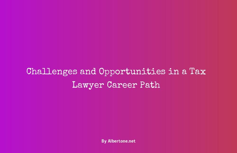 tax lawyer career path