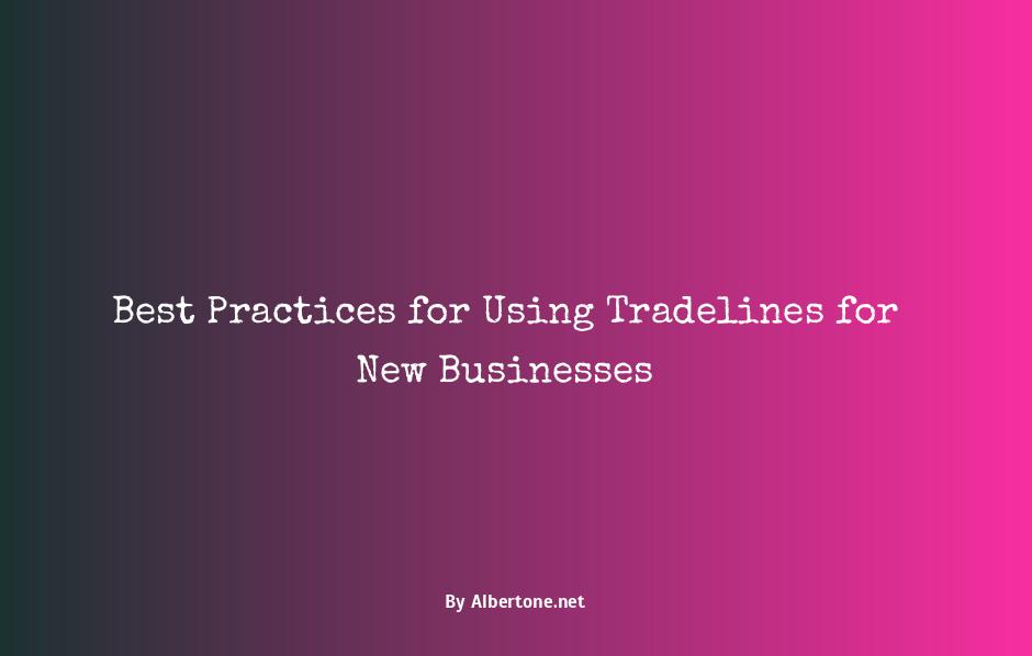 tradelines for new business