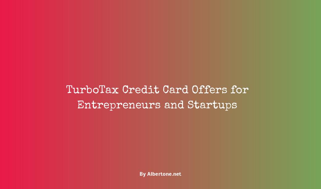 turbotax credit card offers