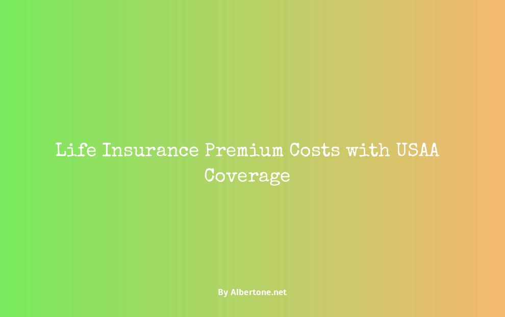 usaa life insurance cost