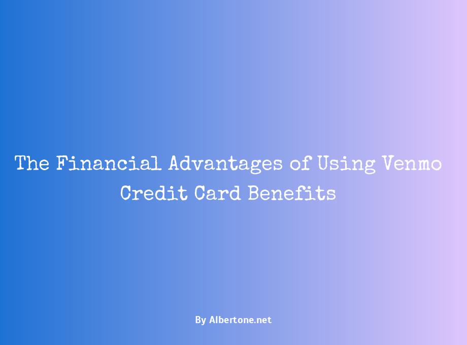 venmo credit card benefits