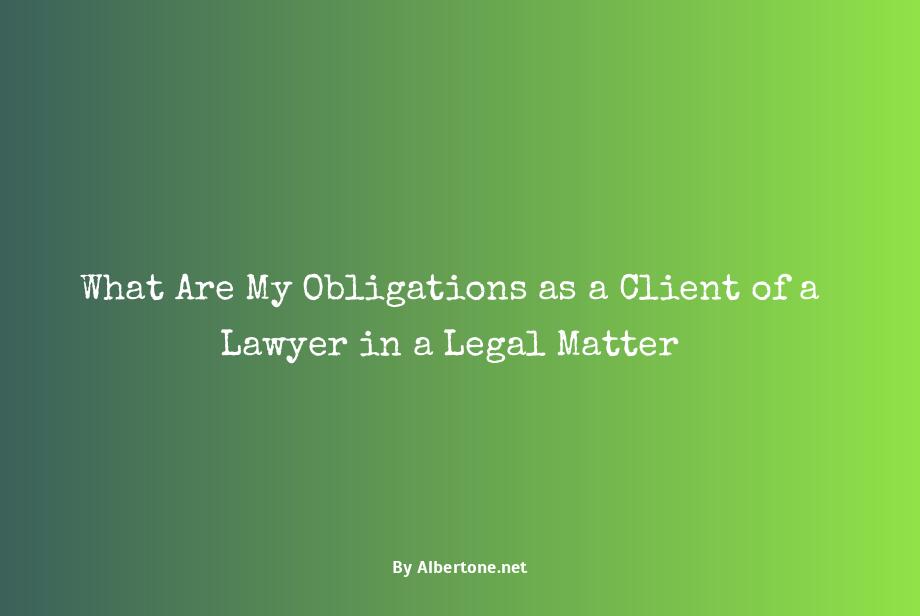 what are my rights as a client of a lawyer