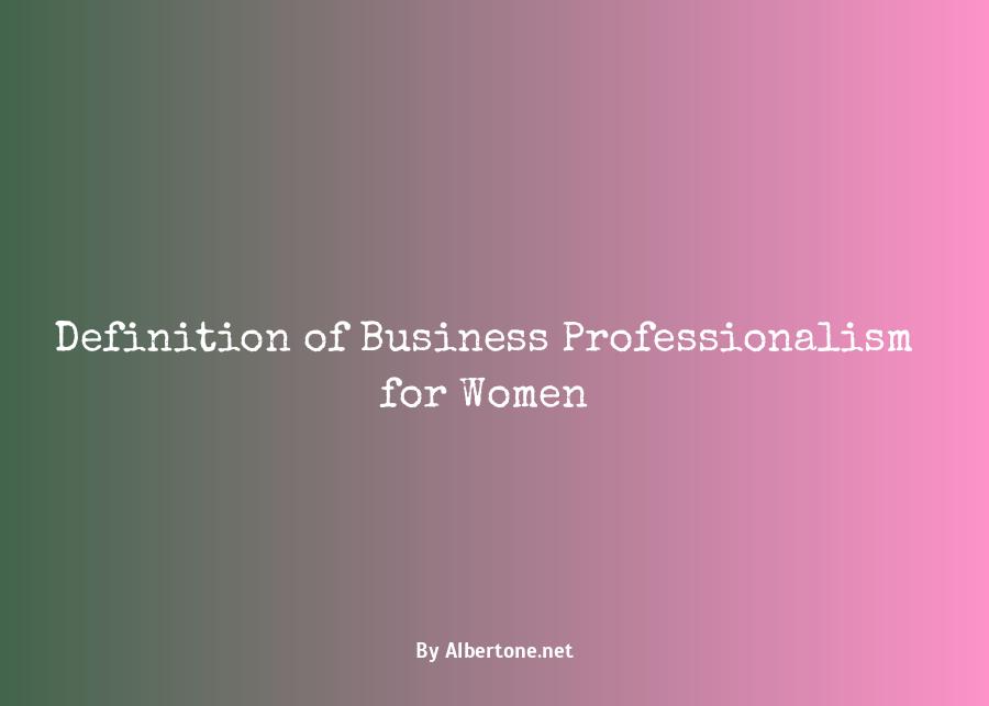 what is business professional for women