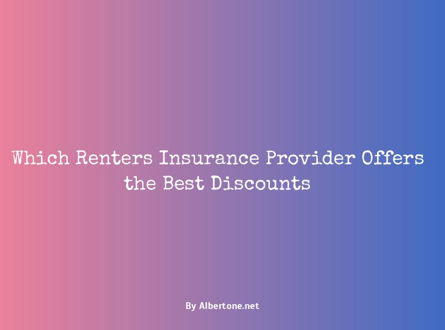 who has the best renters insurance