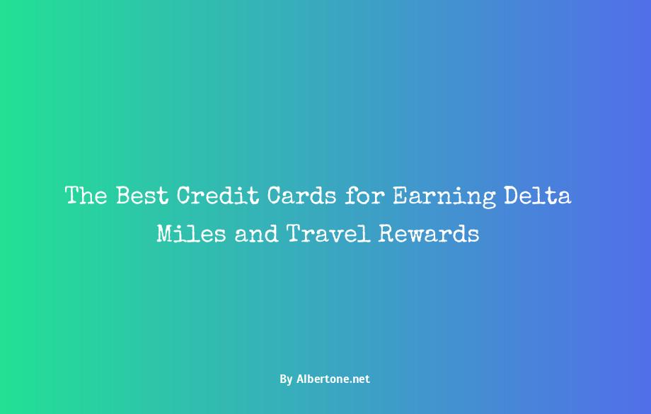 credit card for delta miles