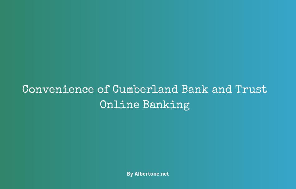 cumberland bank and trust online banking