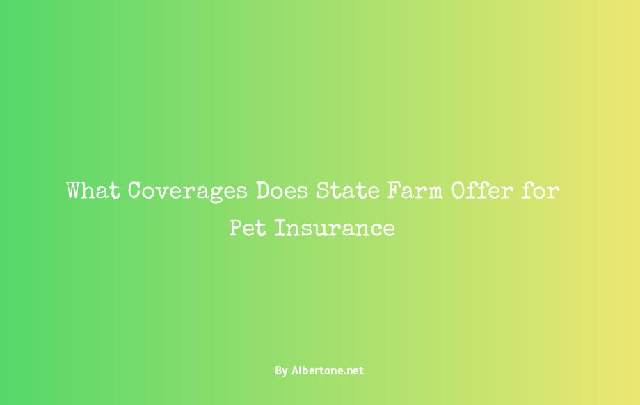 does state farm offer pet insurance