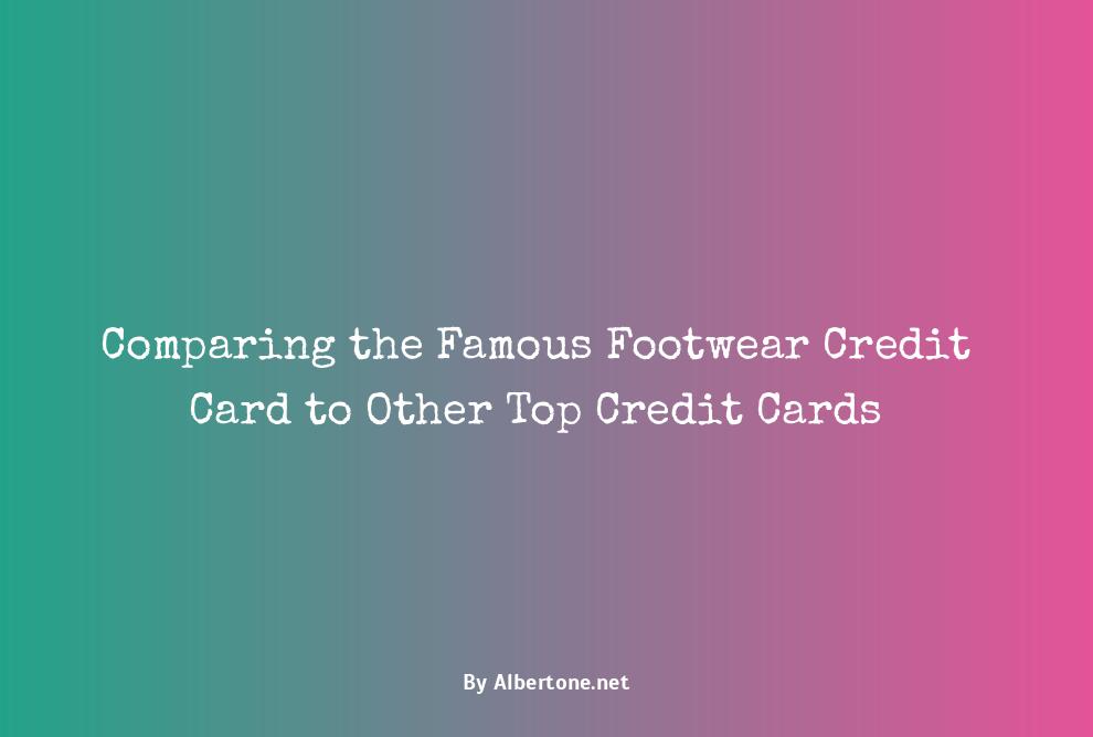 famous footwear credit card