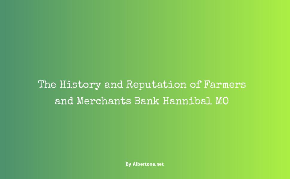 farmers and merchants bank hannibal mo