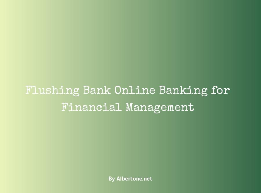 flushing bank online banking