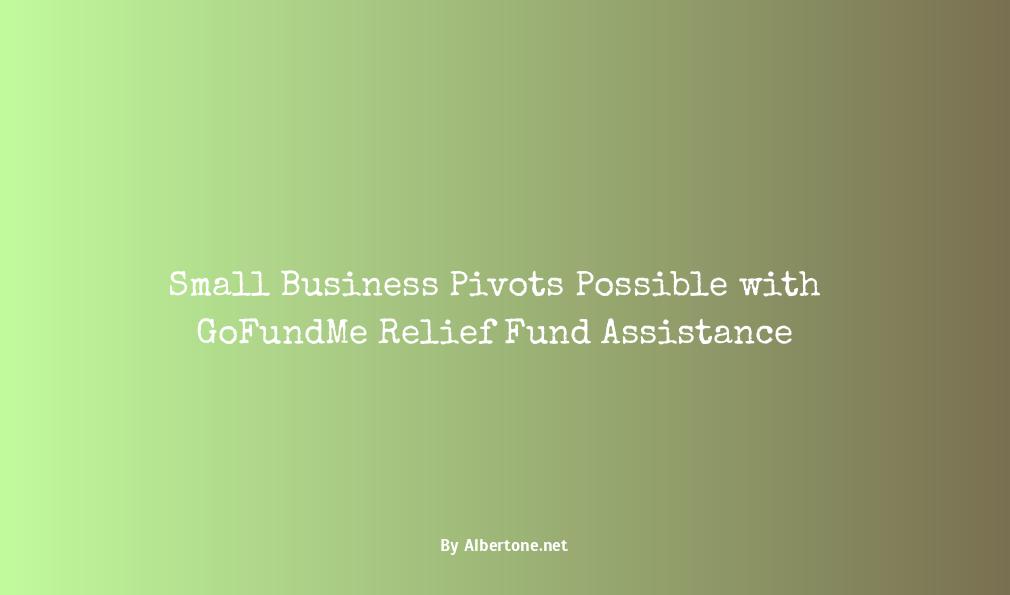 gofundme small business relief fund