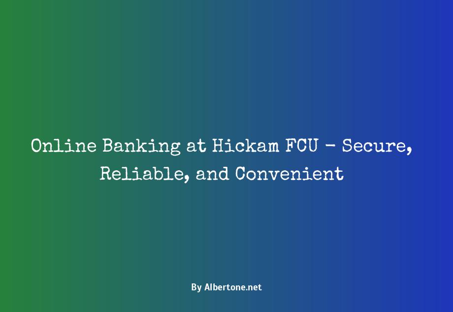 hickam fcu online banking