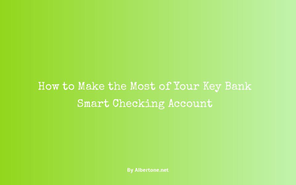 key bank smart checking