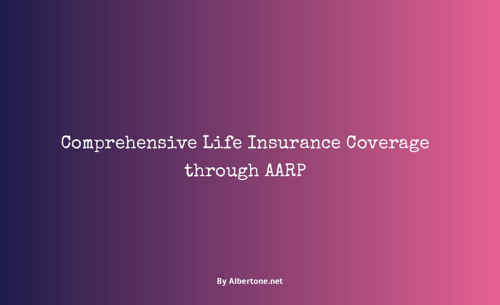 life insurance through aarp