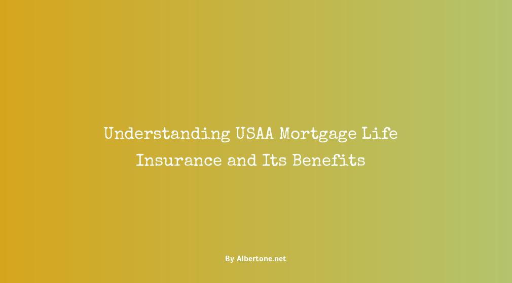 mortgage life insurance usaa