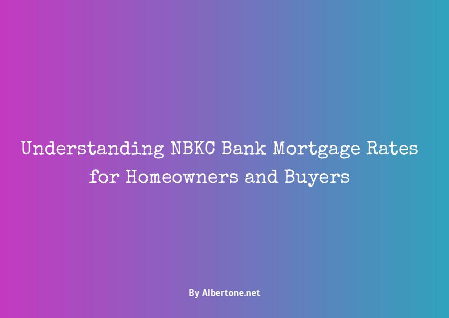 nbkc bank mortgage rates