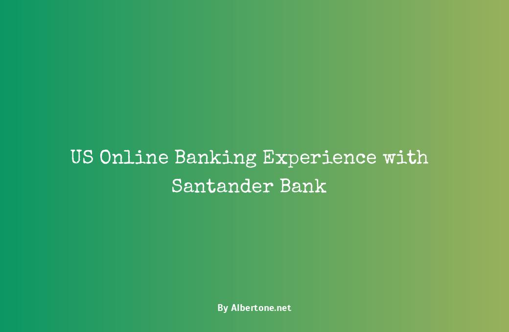 online banking santander us