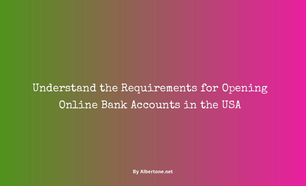 open online bank accounts