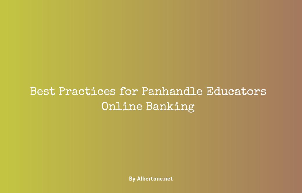 panhandle educators online banking