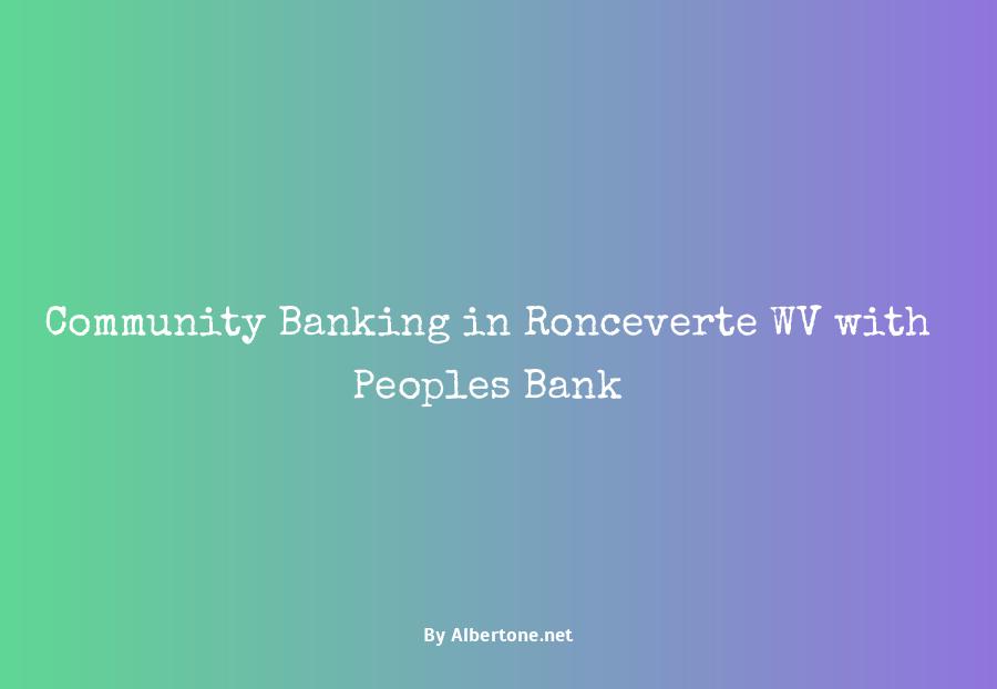 peoples bank ronceverte wv