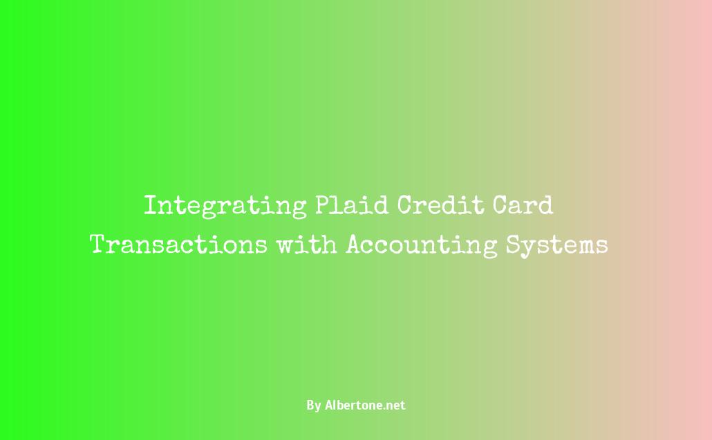 plaid credit card transactions