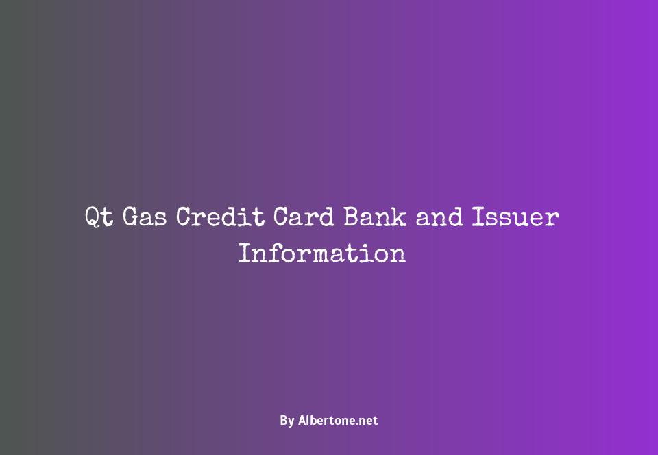 qt gas credit card