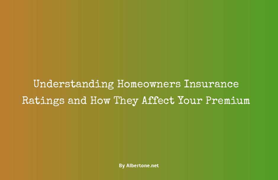 ratings for homeowners insurance