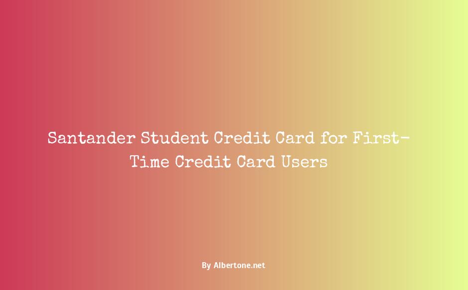 santander student credit card