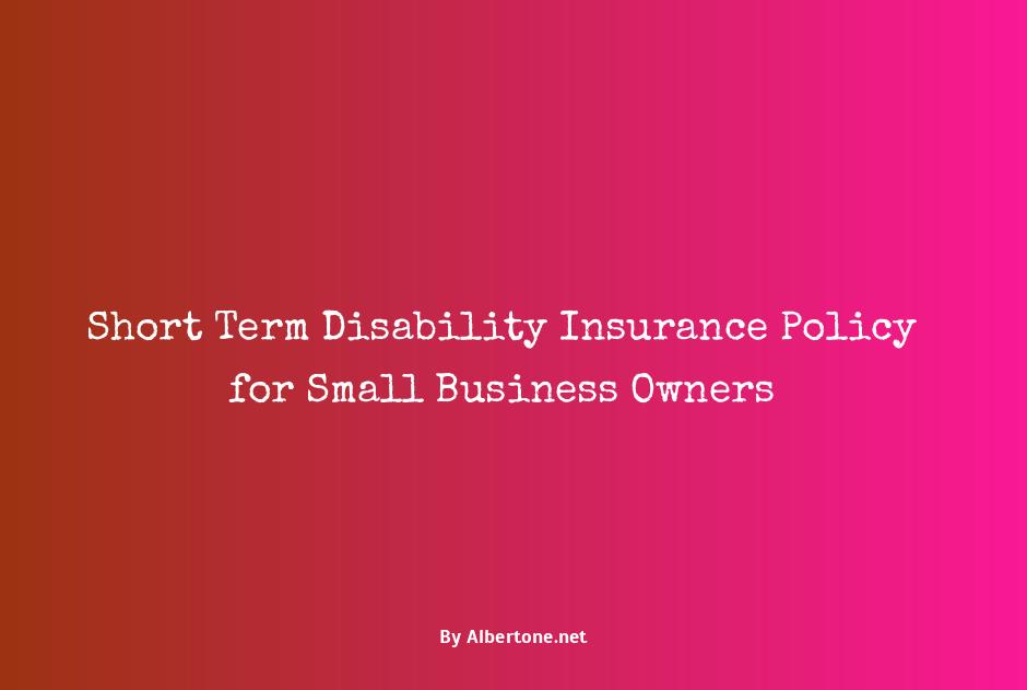 short term disablity insurance