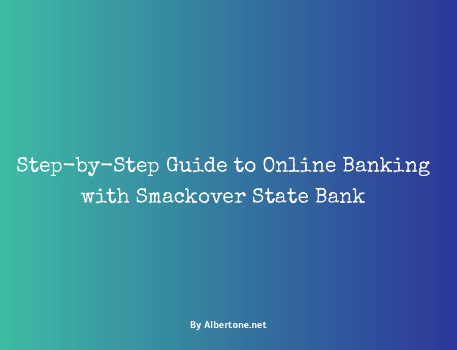 smackover state bank online