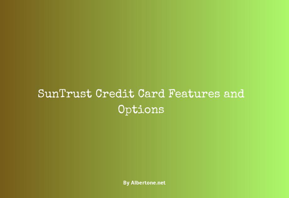 sun trust credit cards