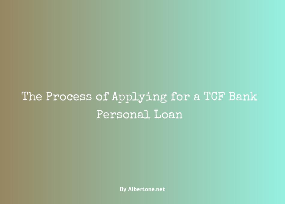 tcf bank personal loan