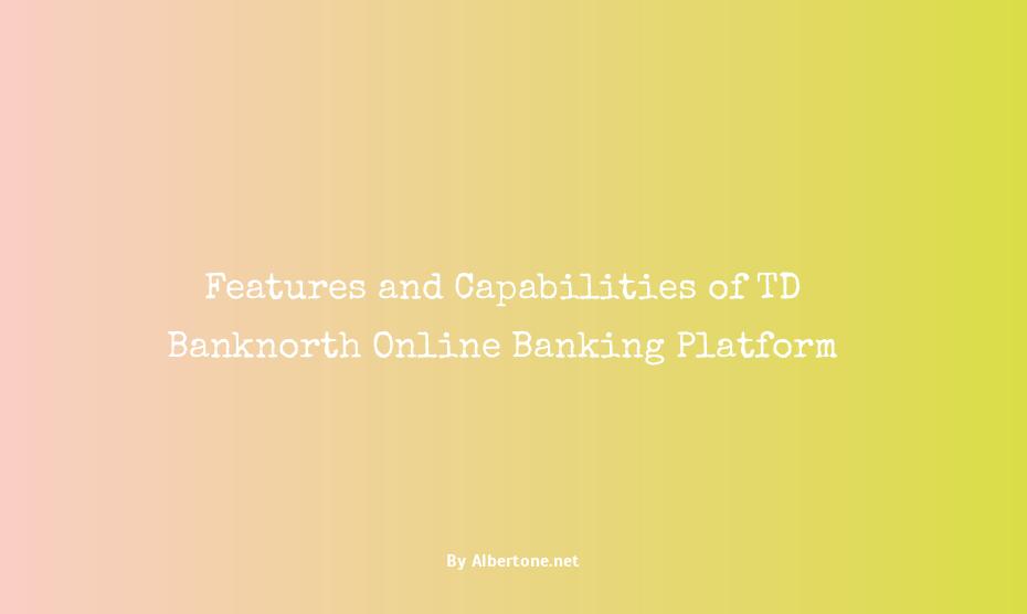 td banknorth online banking