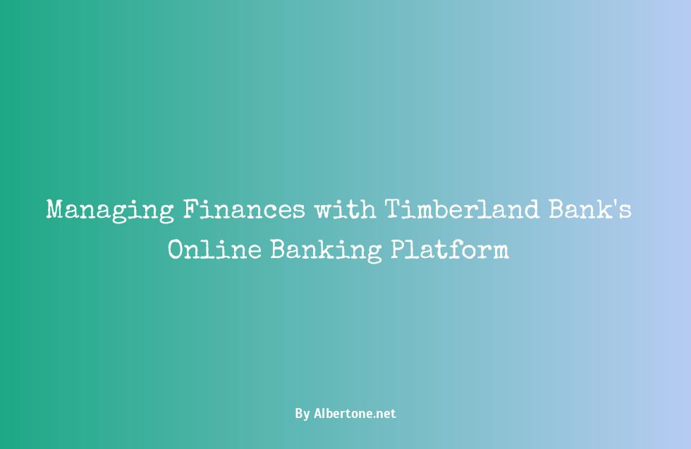 timberland bank online banking